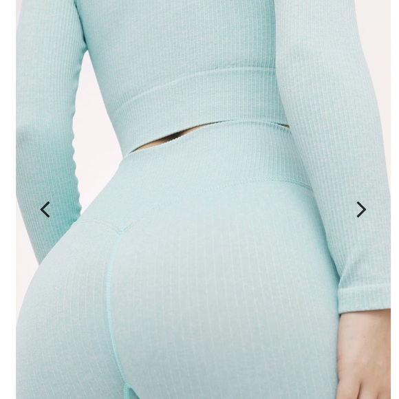 THREE COLORS SET MAYZIA Ribbed Seamless Legging - Picture 4 of 16